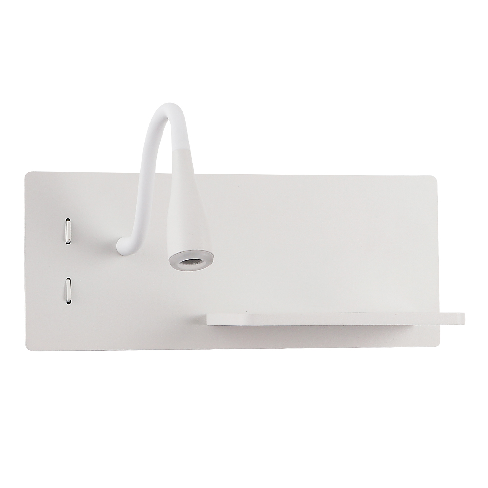 бра crystal lux elqi ap11w led wh