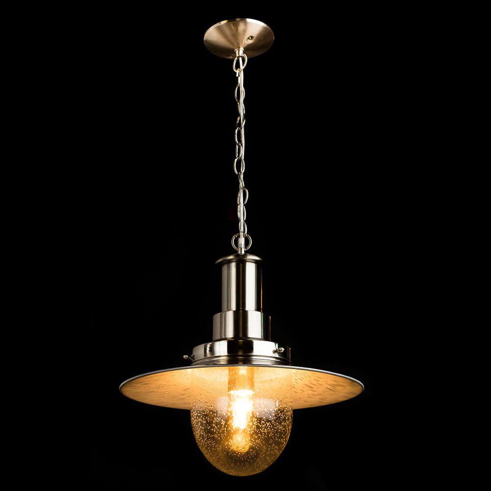 подвесной светильник arte lamp fisherman a5540sp-1ss