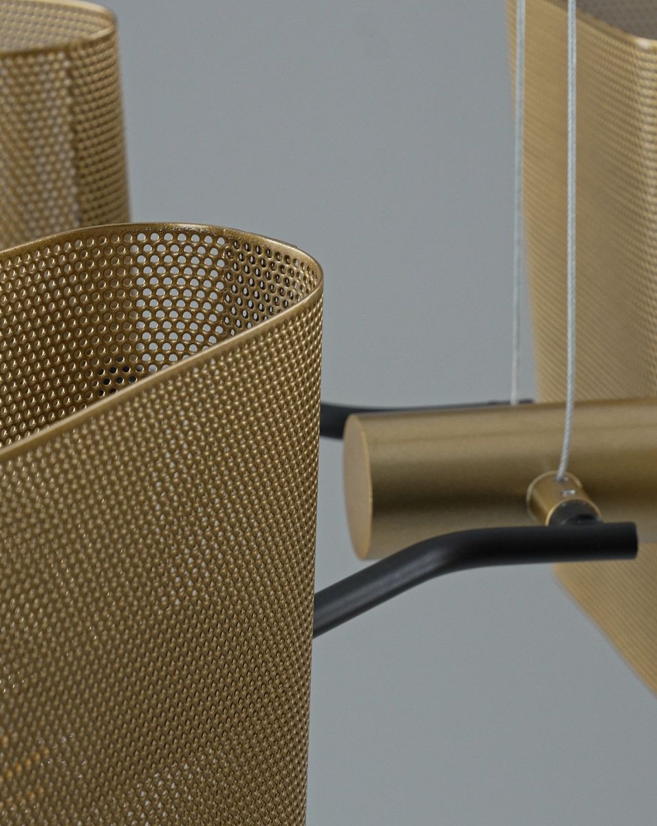 подвесная люстра moderli metalicana v11814-6p