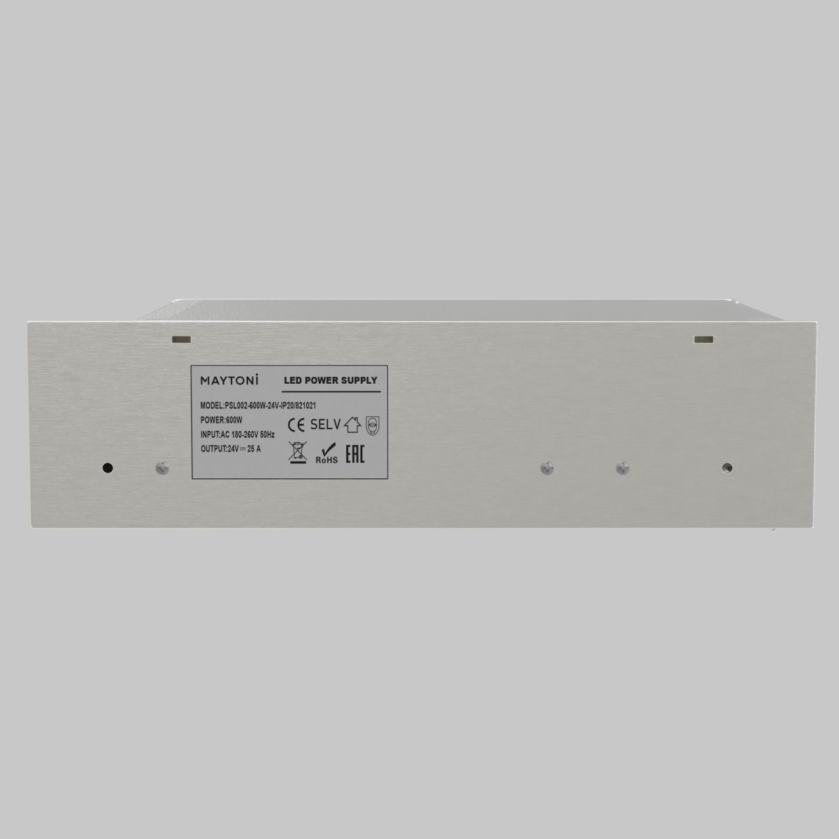 блок питания maytoni led strip psl002 24в 600вт ip20 821021