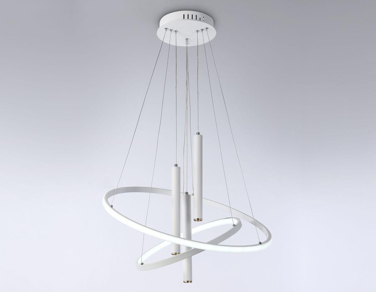 подвесная светодиодная люстра ambrella light comfort line fl5371