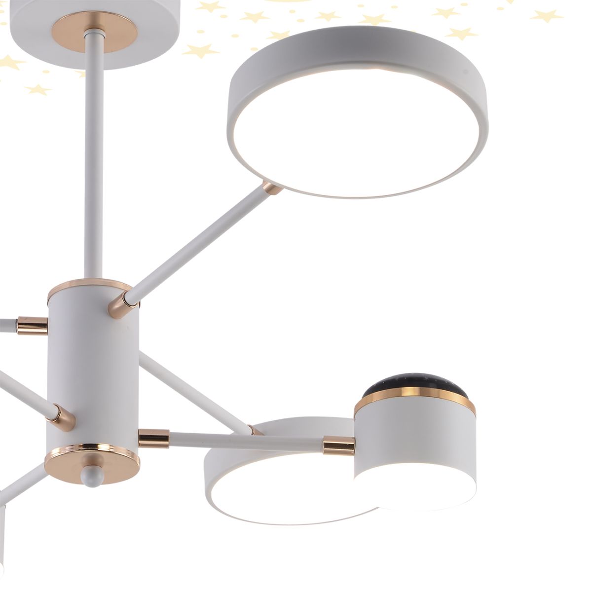 люстра на штанге escada interstellar 10255/6led