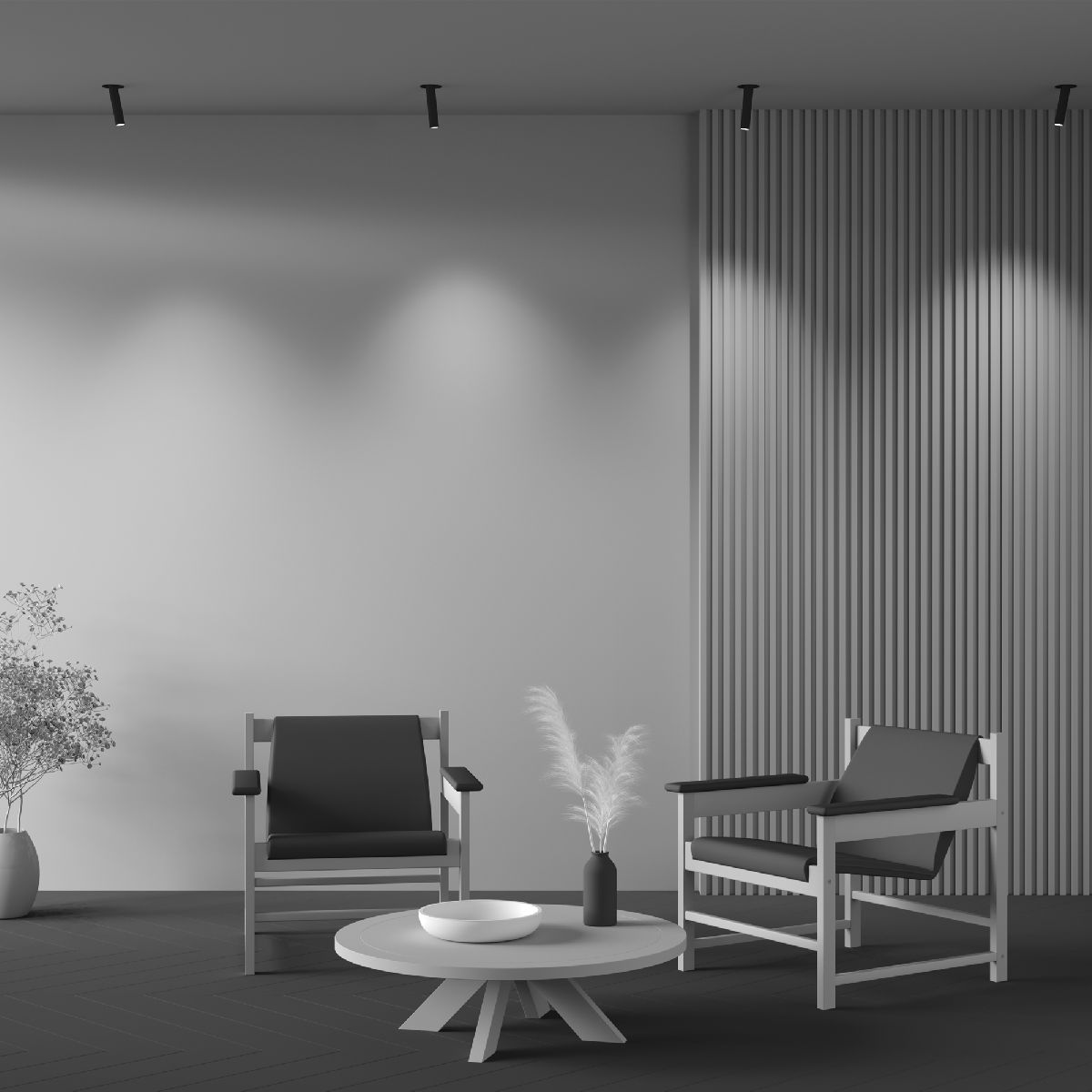 встраиваемый светильник maytoni focus t c140trs-l200-7w4k-b