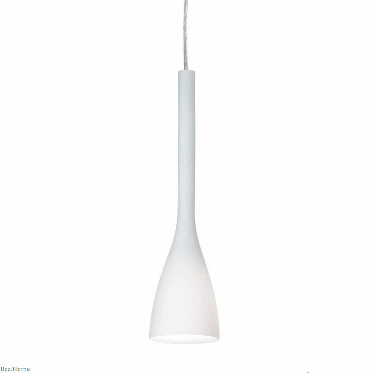 подвесной светильник ideal lux flut sp1 small bianco