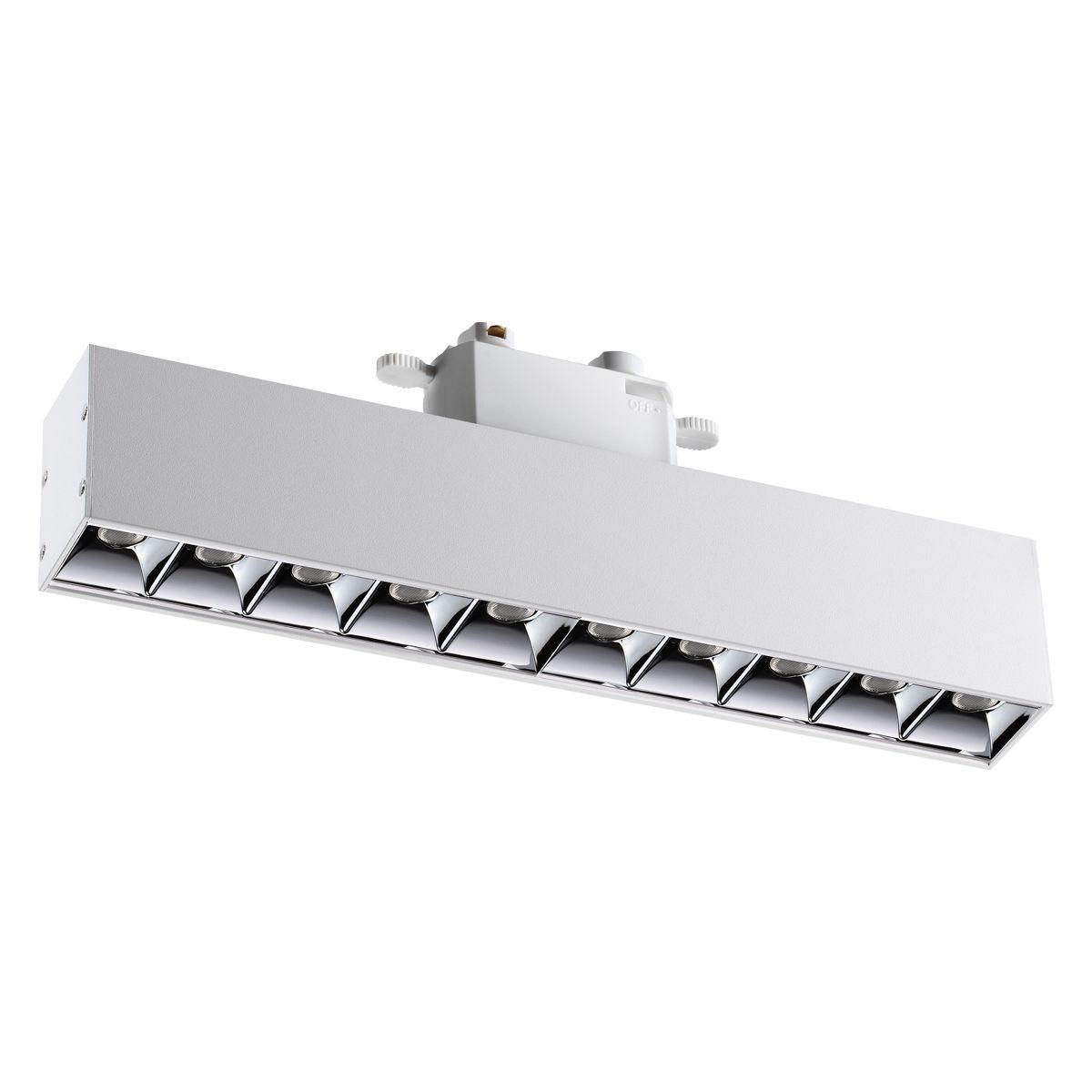 трековый светодиодный светильник novotech port iter 358858