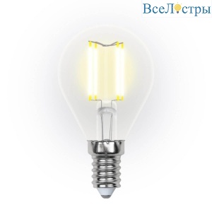 LED-G45-5W/WW/E14/CL/DIM GLA01TR картон