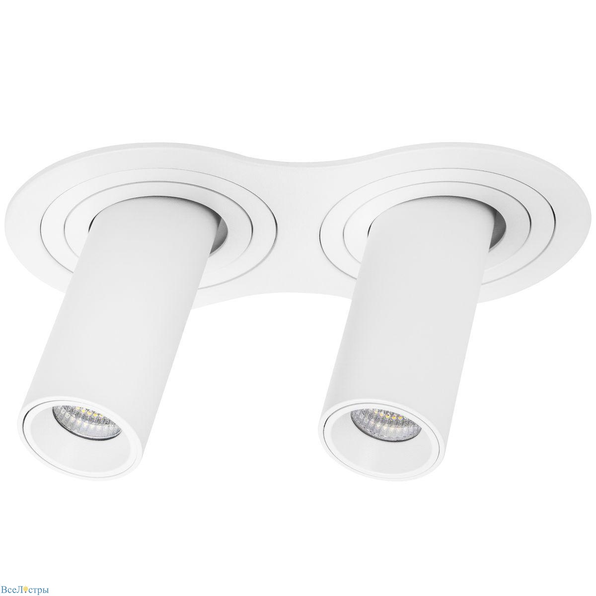 встраиваемый светодиодный спот lightstar intero tubo (217626+217262+217262) i626262