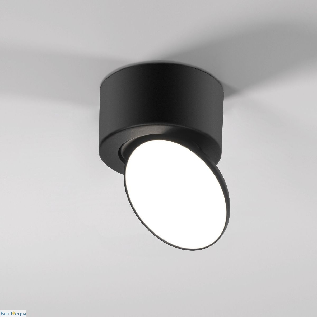 накладной спот elektrostandard smooth 25053/led a065461