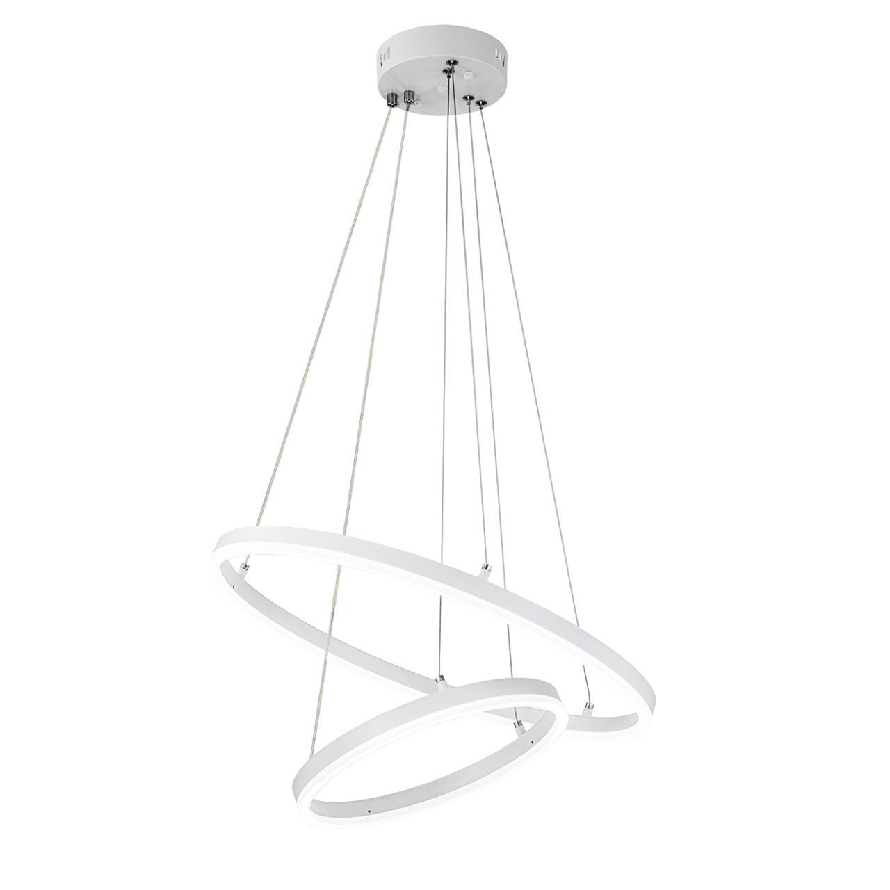 подвесной светодиодный светильник escada void 10254/2led white app