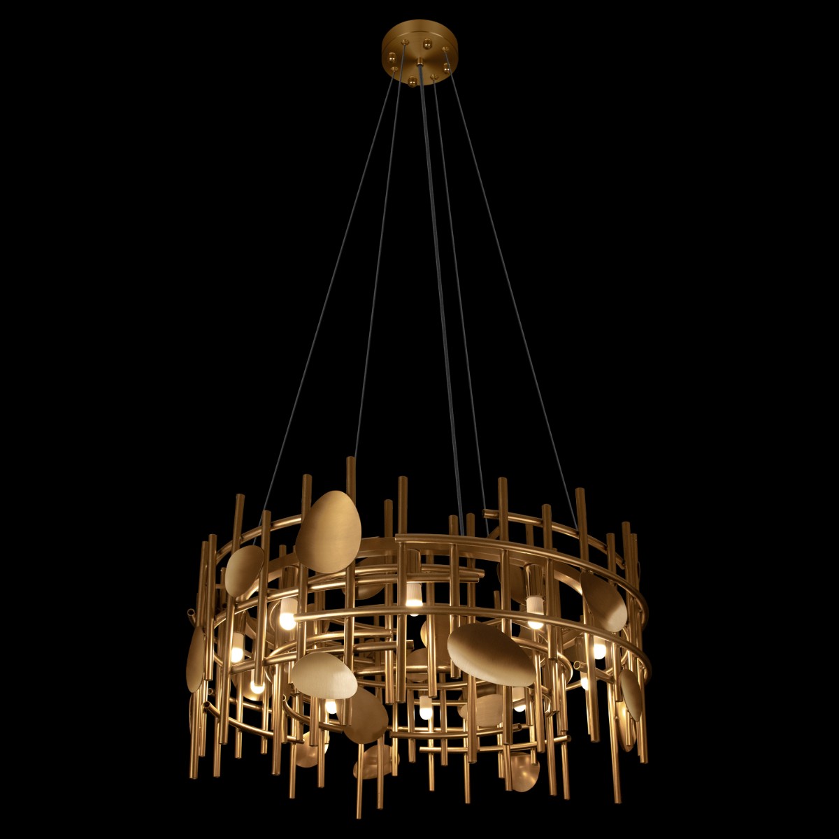 подвесная люстра loft it escama 10396/600c