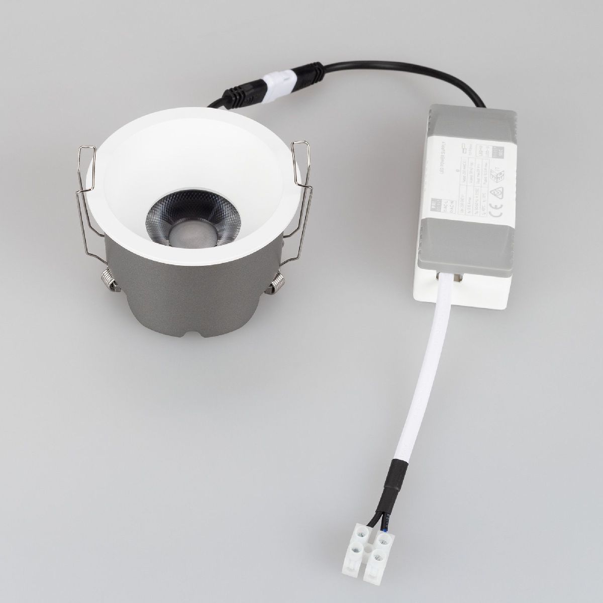 встраиваемый светильник arlight ms-harbor-r82-10w warm2700 054474
