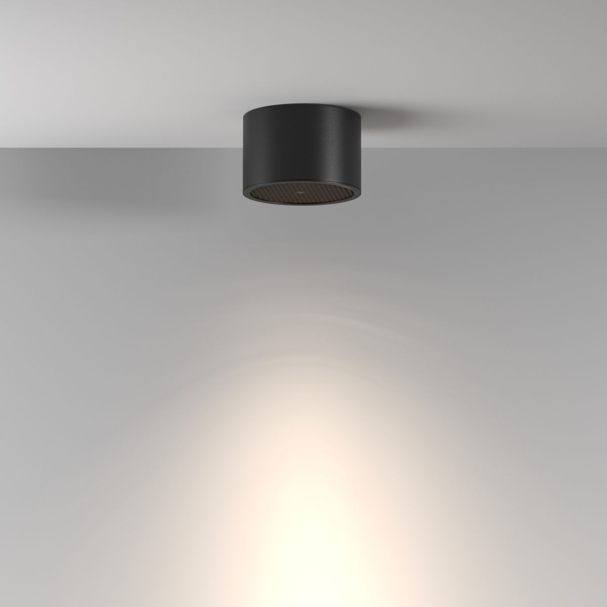 потолочный светильник maytoni technical glare c122cl-gx53-b