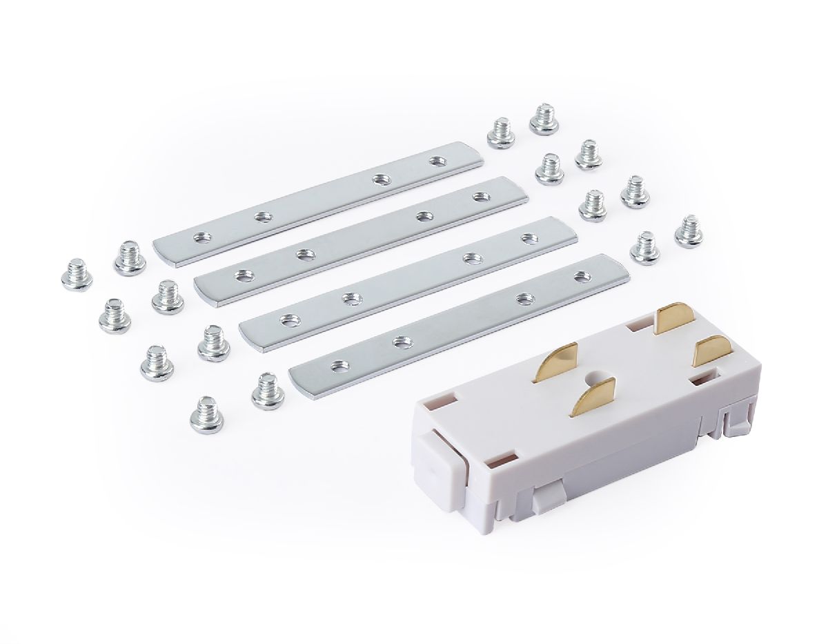 коннектор питания прямой с соединителем ambrella light magnetic 220v gl1107