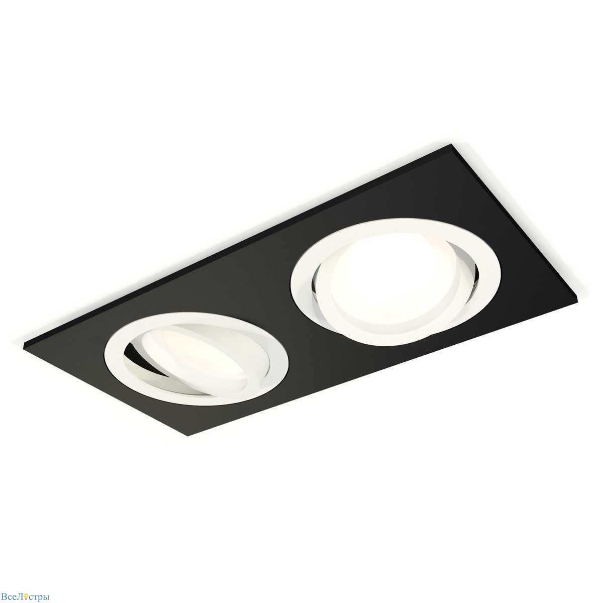 комплект встраиваемого светильника ambrella light techno spot xc (c7636, n7001) xc7636080