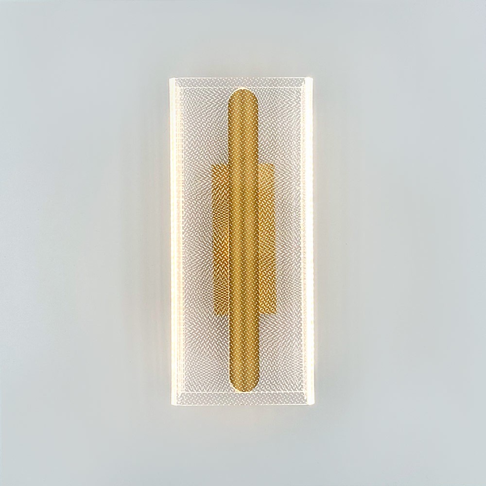 настенный светильник led4u l6342-01 gd