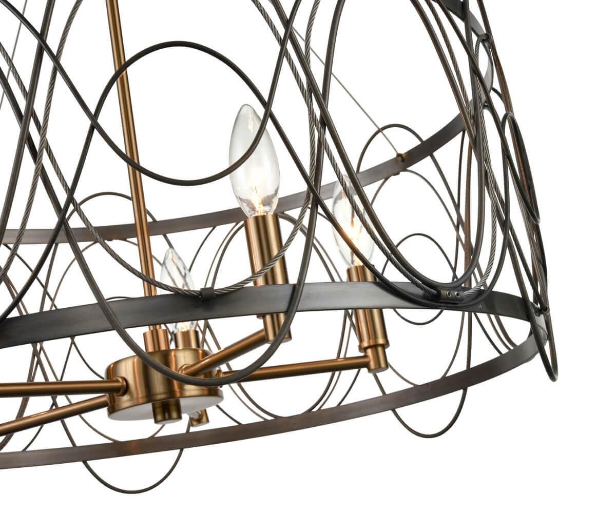 подвесная люстра vele luce stradivario vl4104p05