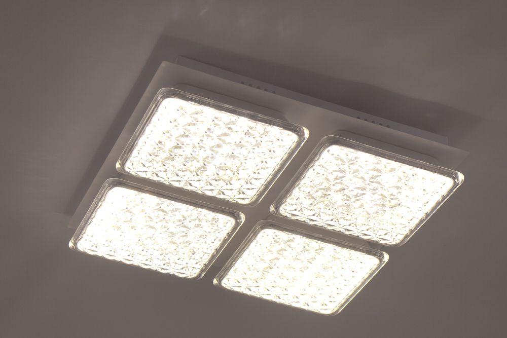 потолочный светодиодный светильник escada frost 10204/4led
