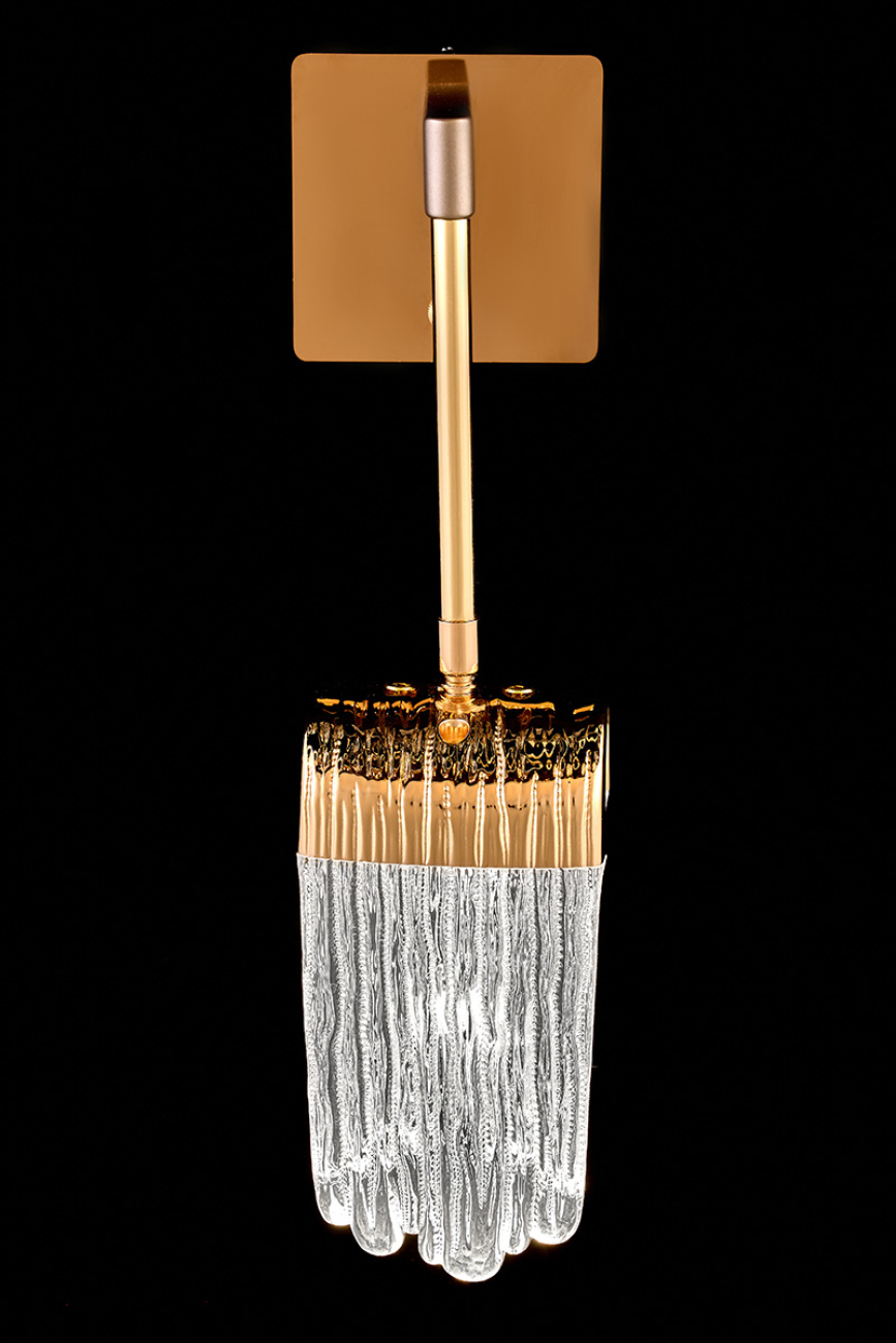 бра cascade le7717/1w gold