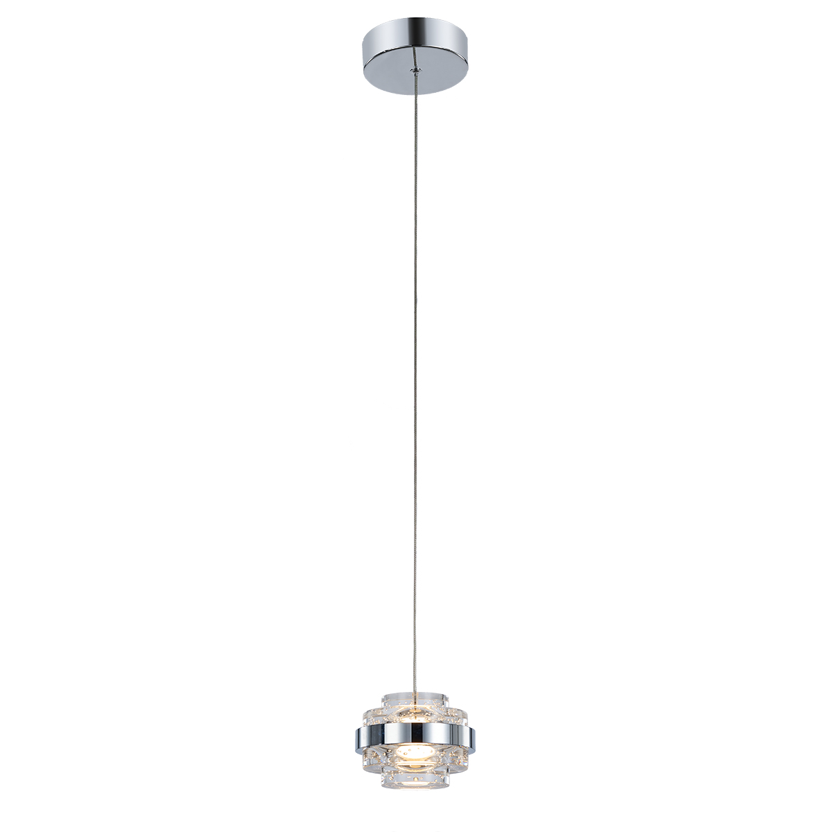 подвесной светильник indiana md22030002-1a chrome/clear delight collection