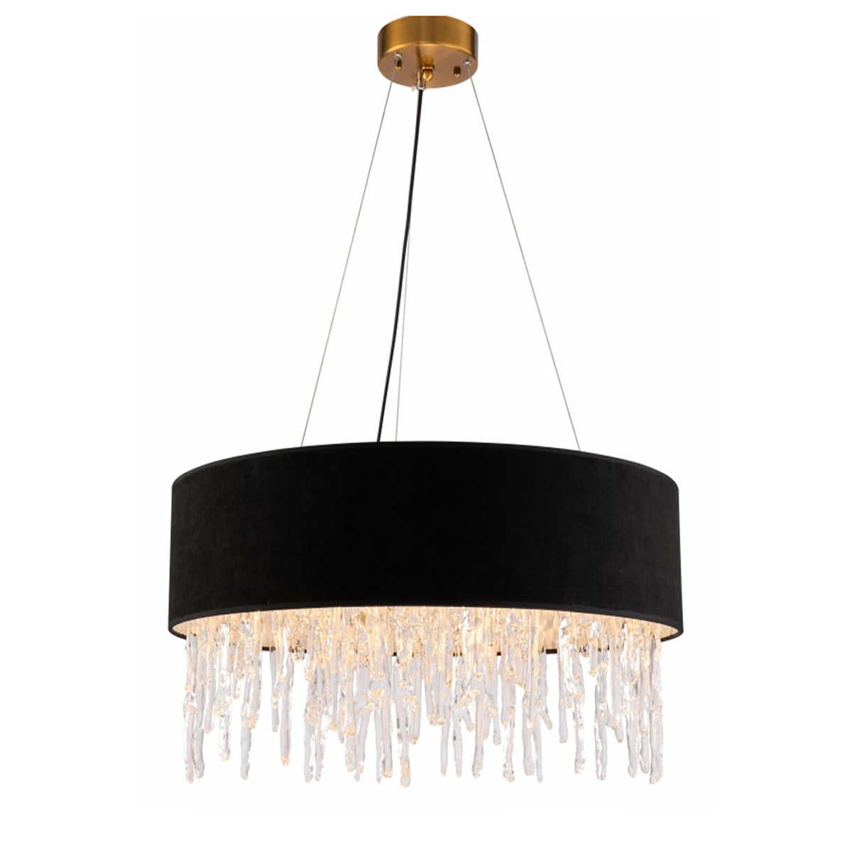 подвесная люстра delight collection kg1102p-6 black