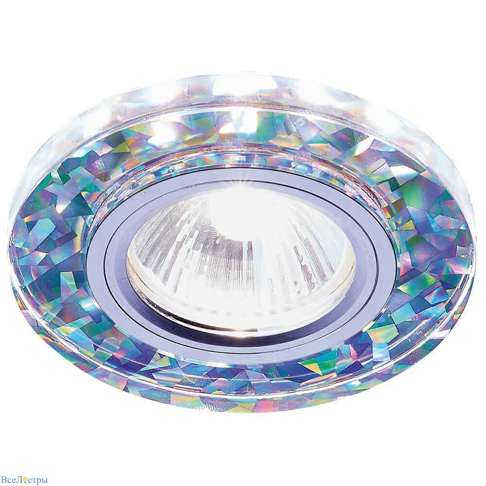 встраиваемый светодиодный светильник ambrella light led s225 w/ch/wh