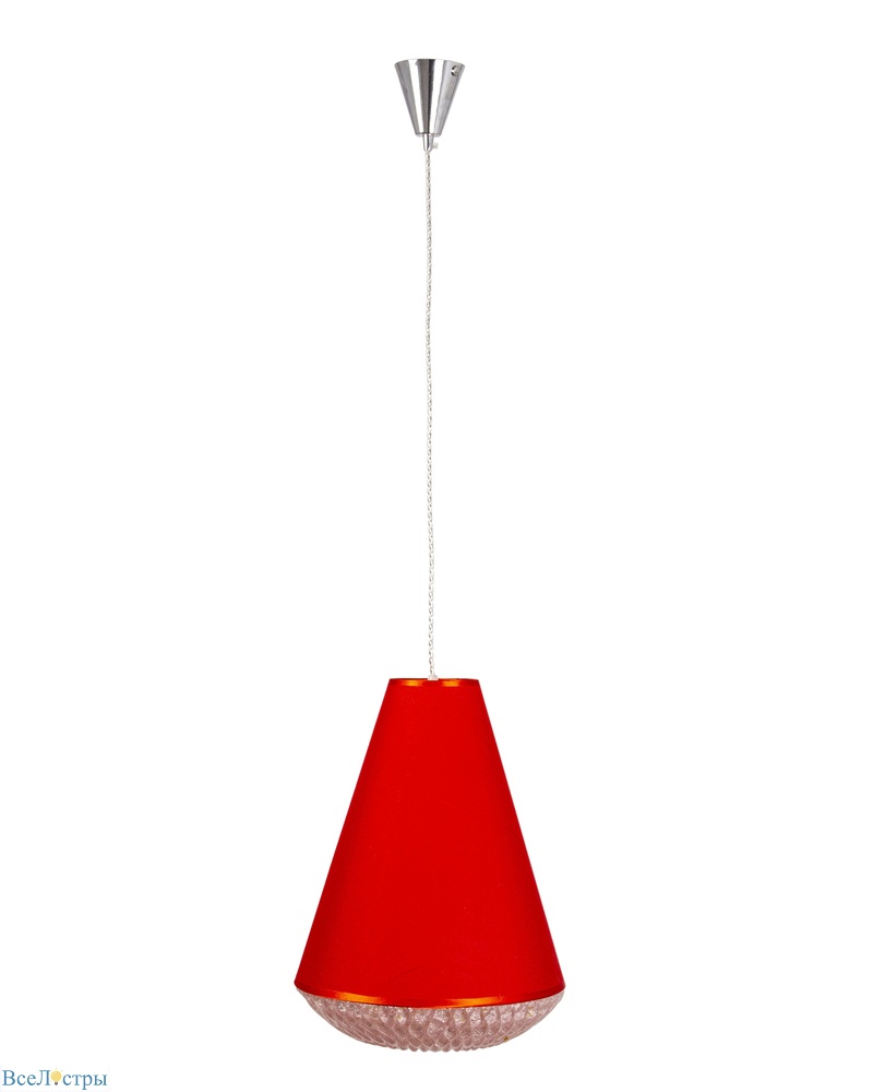подвесной светодиодный светильник abrasax cavaliere cl.8301-red