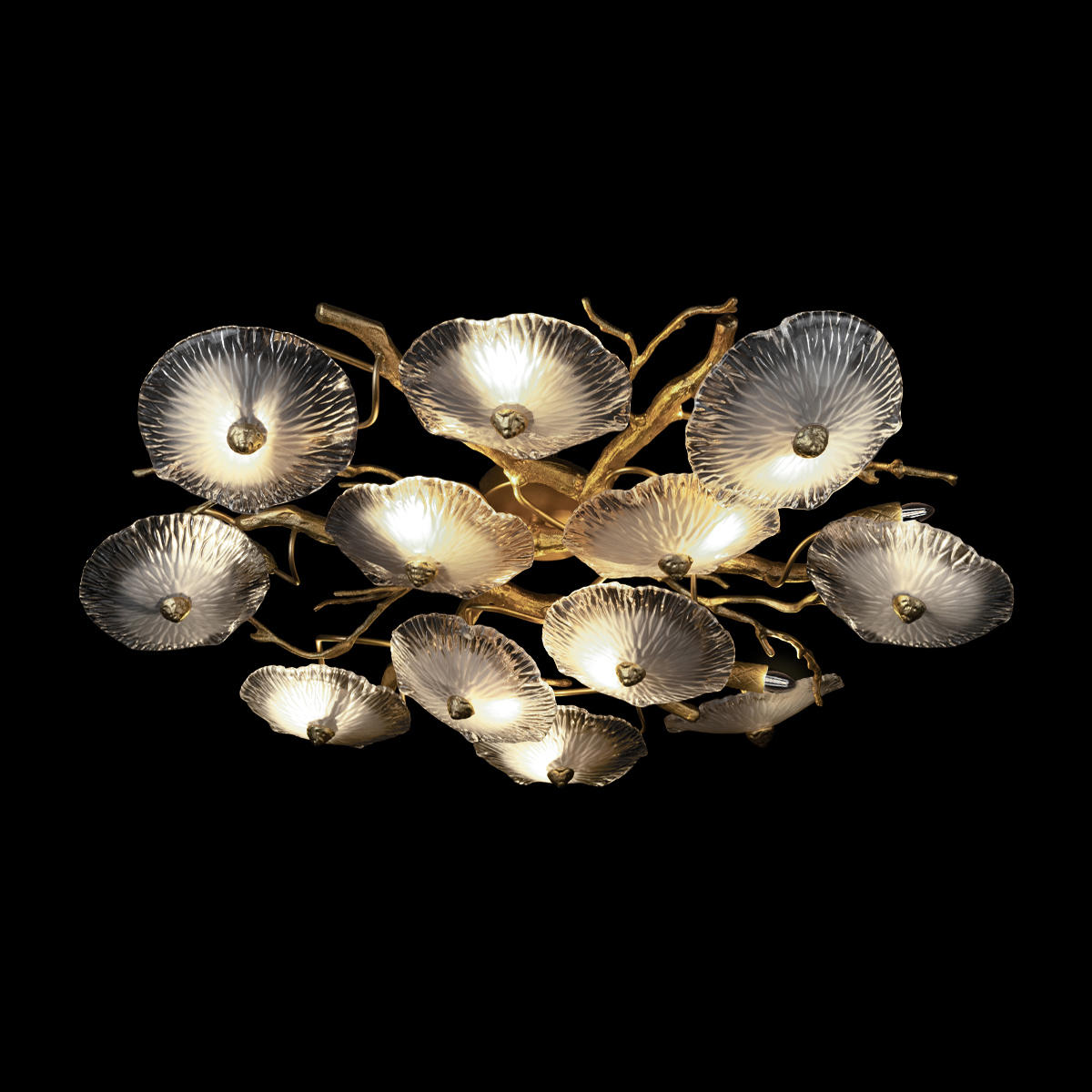 потолочная люстра loft it bloom 10352/800c ab