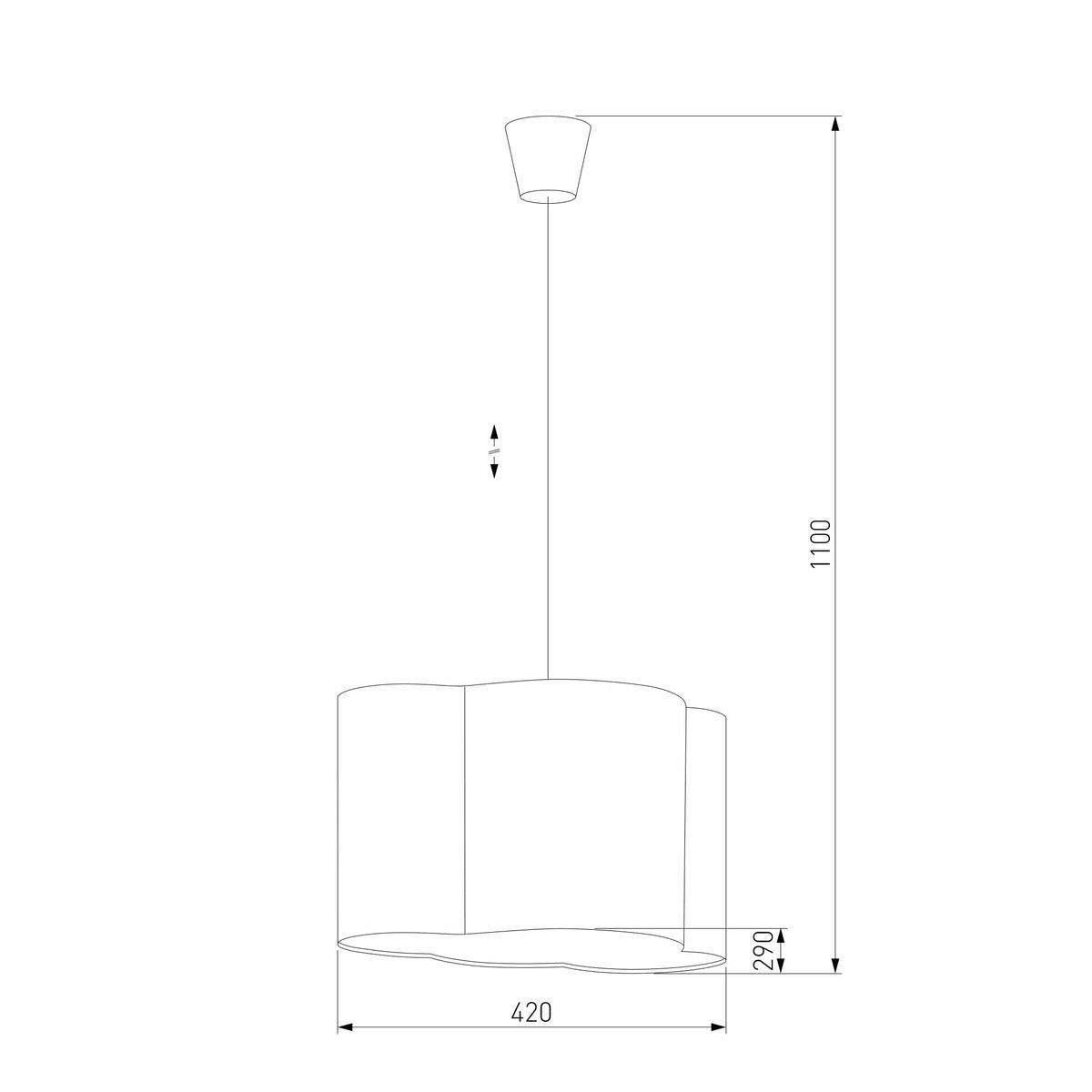 подвесной светильник tk lighting 3361 cloud