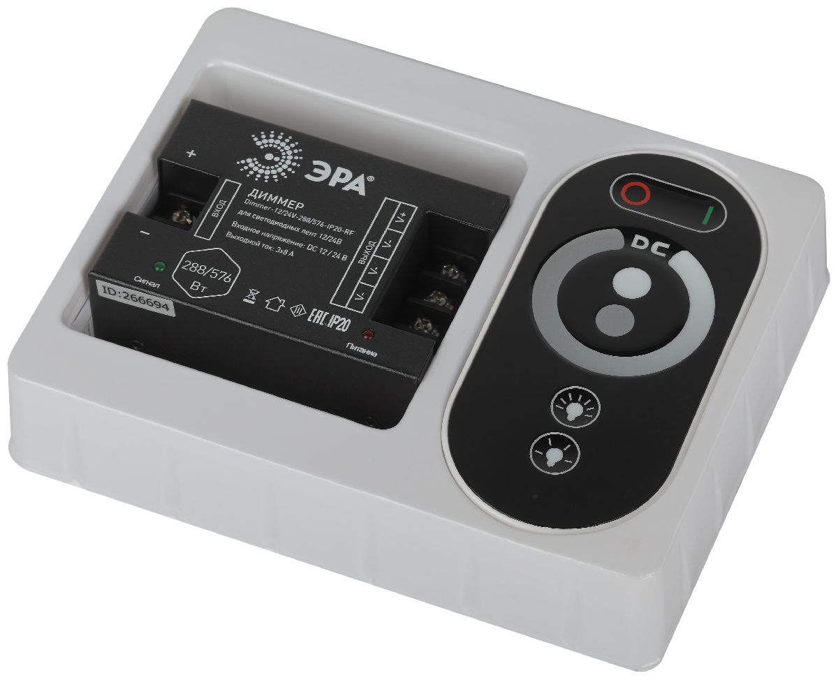 диммер эра dimmer-12/24v-288/576-ip20-rf б0061115