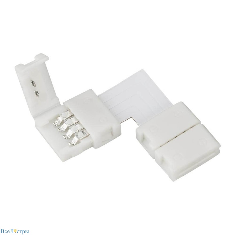 соединитель угловой arlight fix-rgb-10mm-l 023961
