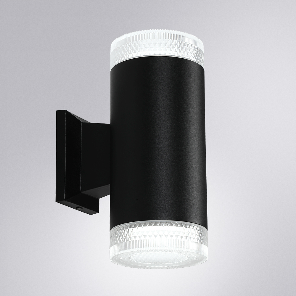 уличный настенный светильник arte lamp piautos a1926al-2bk