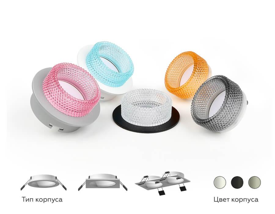 насадка передняя ambrella light diy spot n6150