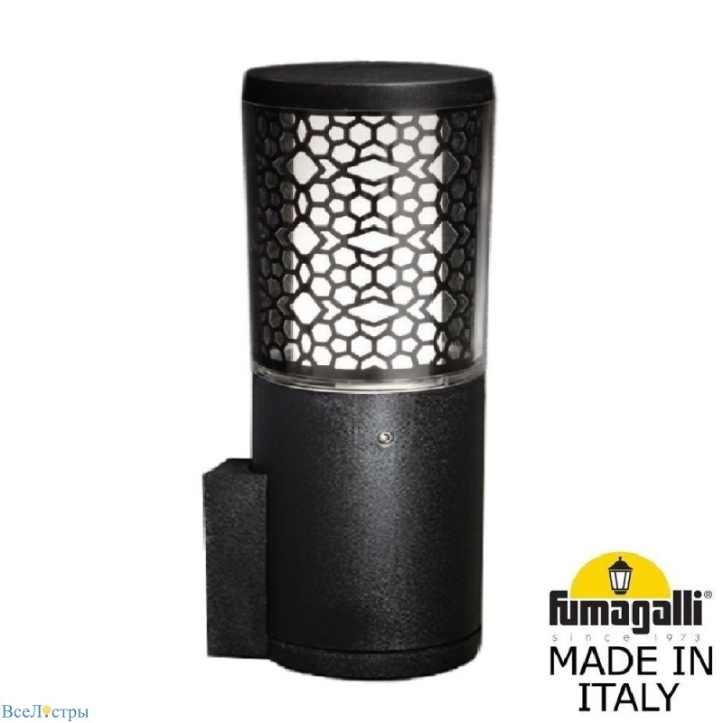 уличный настенный светильник fumagalli dr3.570.000.axu1l