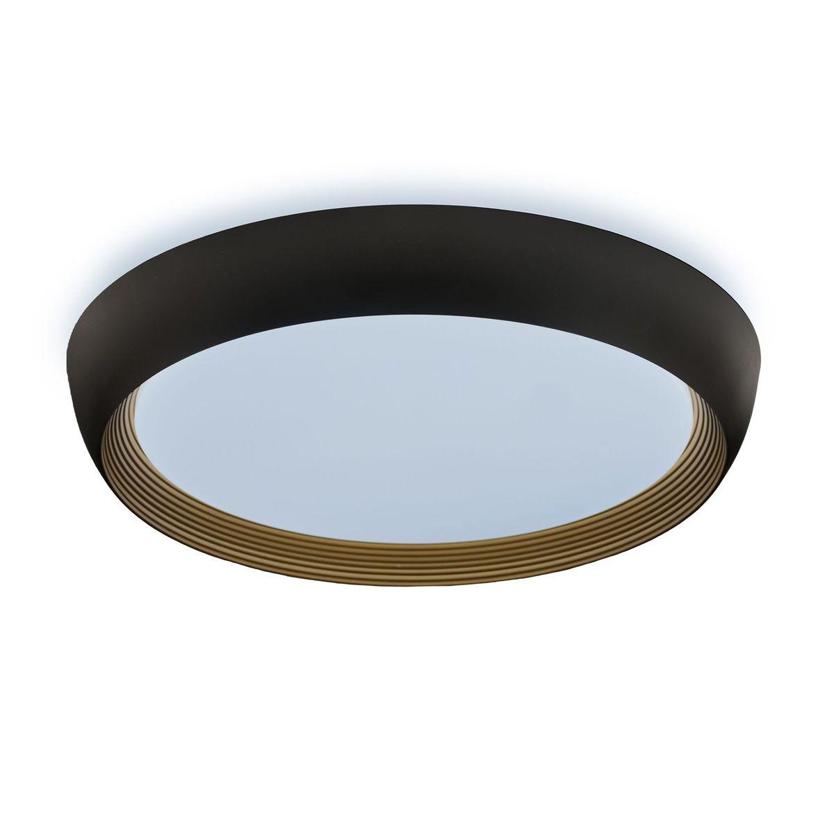 потолочный светодиодный светильник lumina deco paneli ldc 8062-48w bk