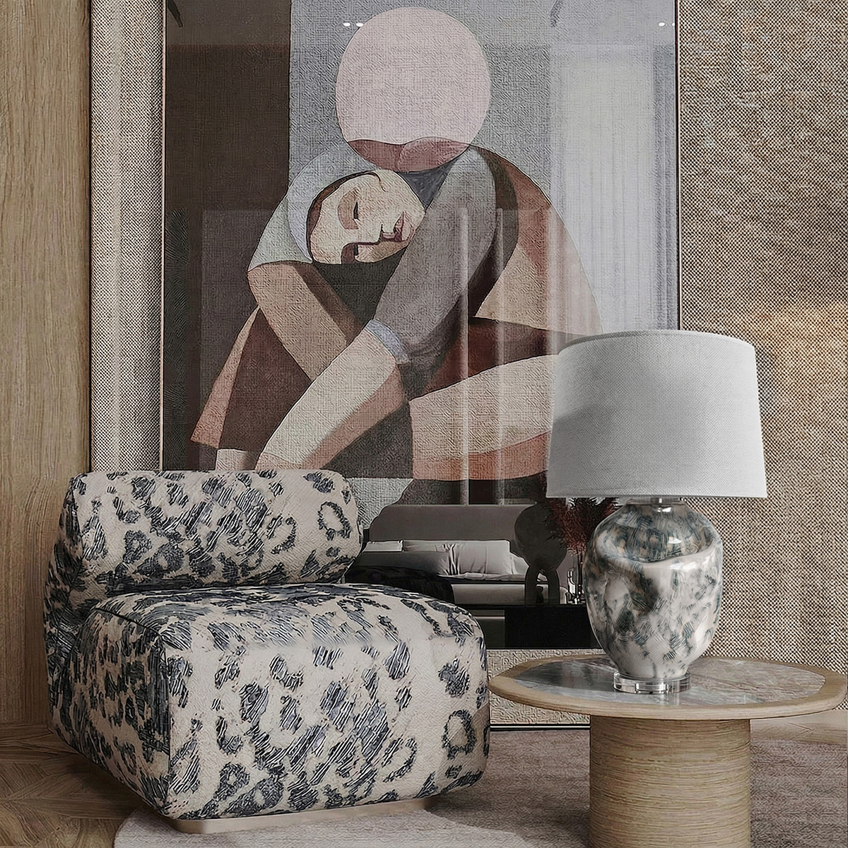 настольная лампа loft it larimar 10502t