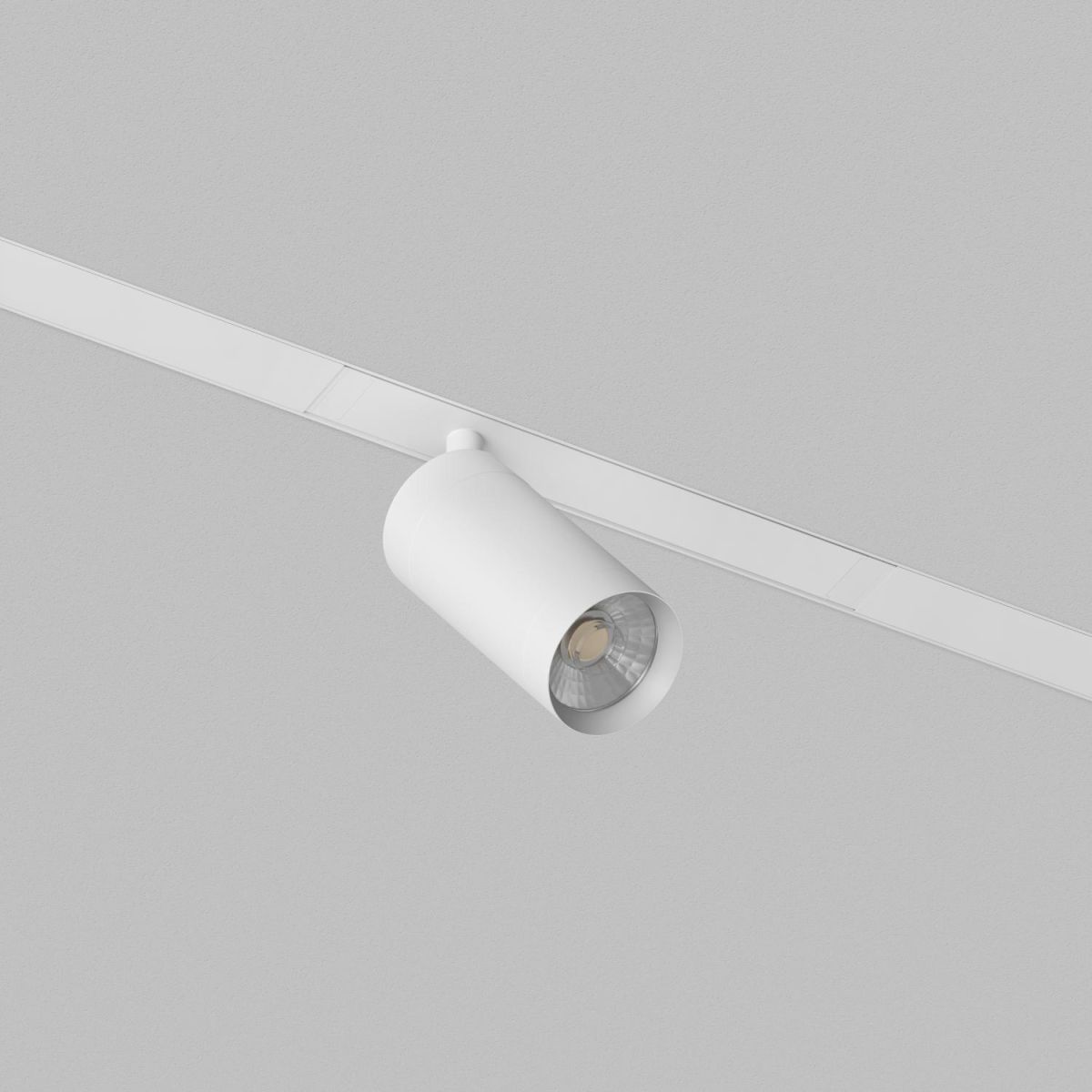 трековый однофазный светильник denkirs simple spot dk8110-wh