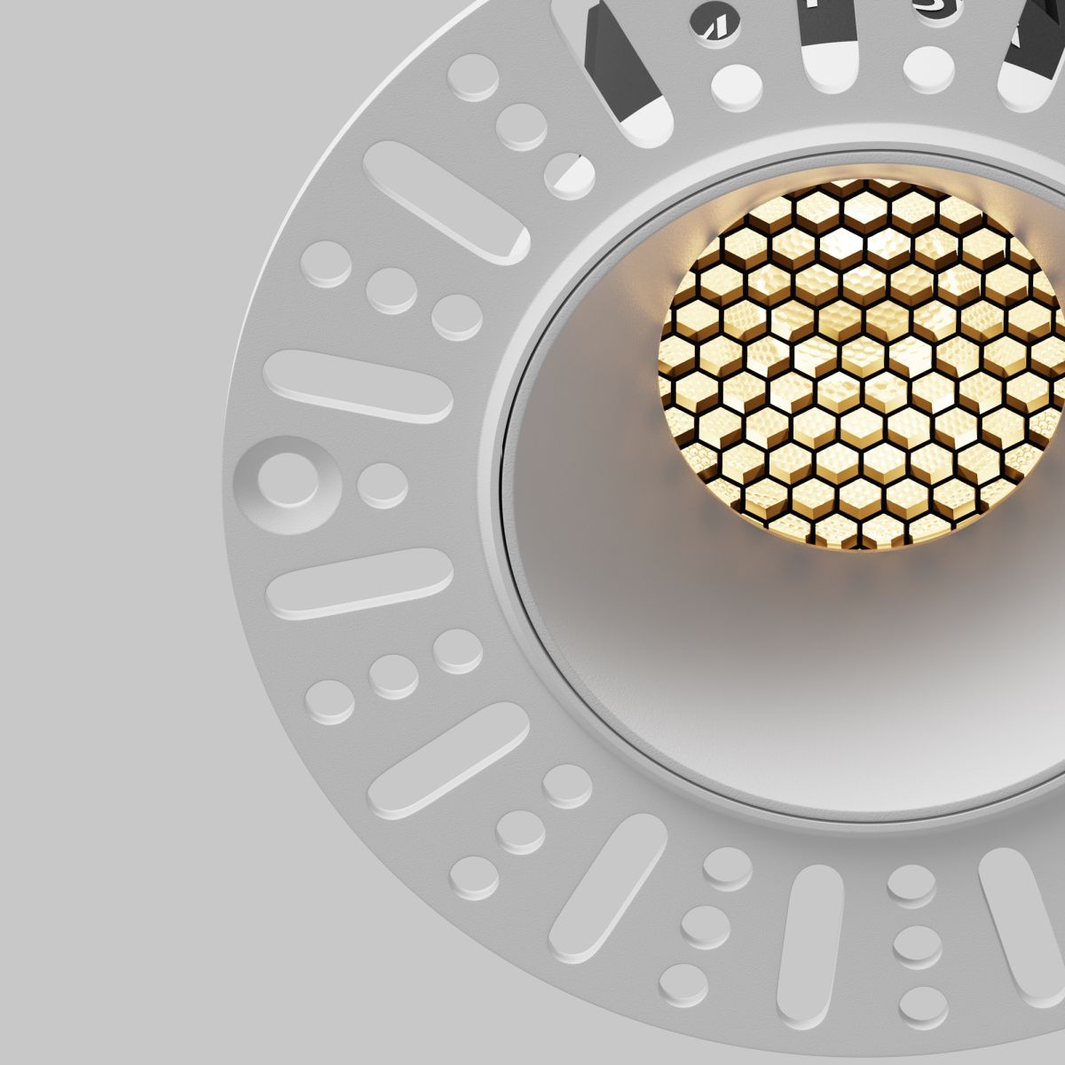 встраиваемый светильник maytoni dip dl119-10w-2.7k-trs-w