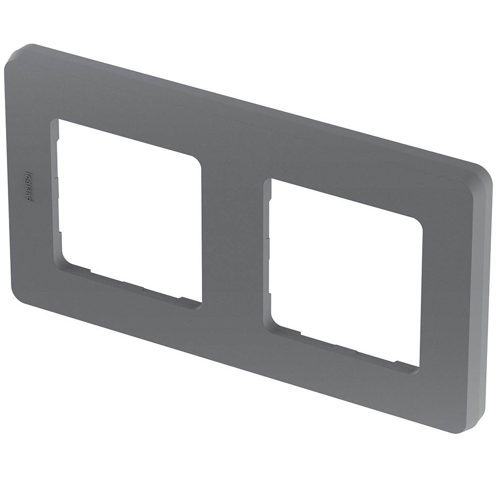 рамка двухместная legrand inspiria 673947