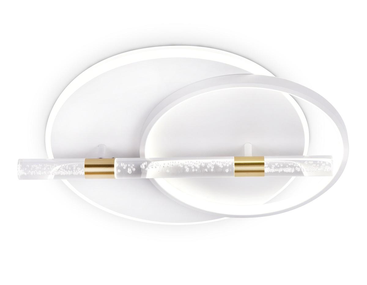 потолочный светодиодный светильник ambrella light comfort linetech fl5007