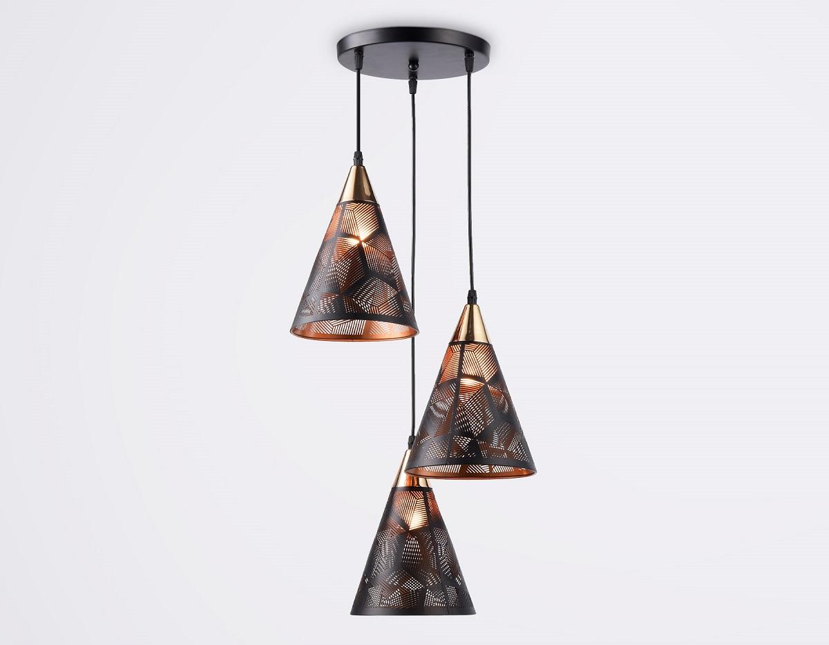 подвесная люстра ambrella light traditional loft tr8435