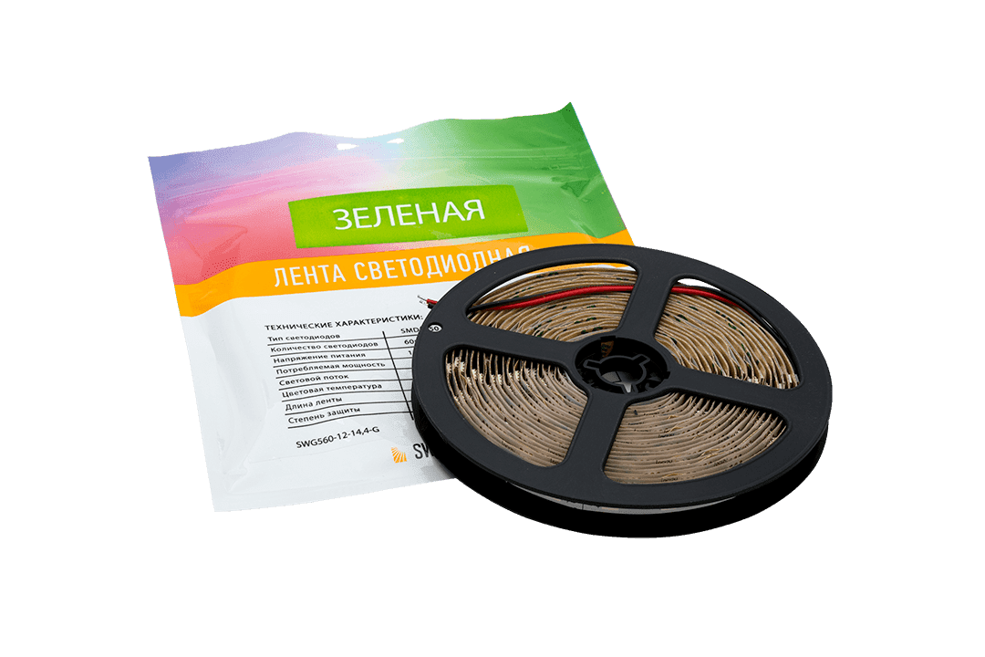 светодиодная лента swg swg560-12-14.4-g-m 009706