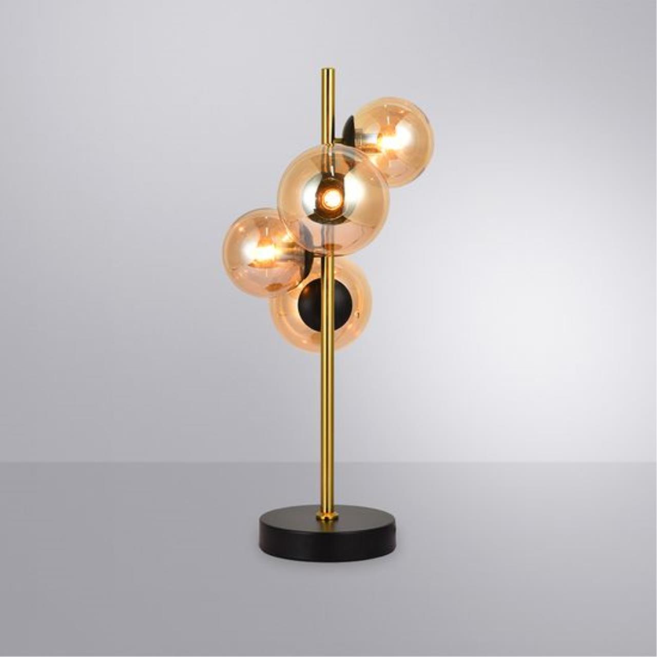 настольная лампа arte lamp gemini a2243lt-4pb