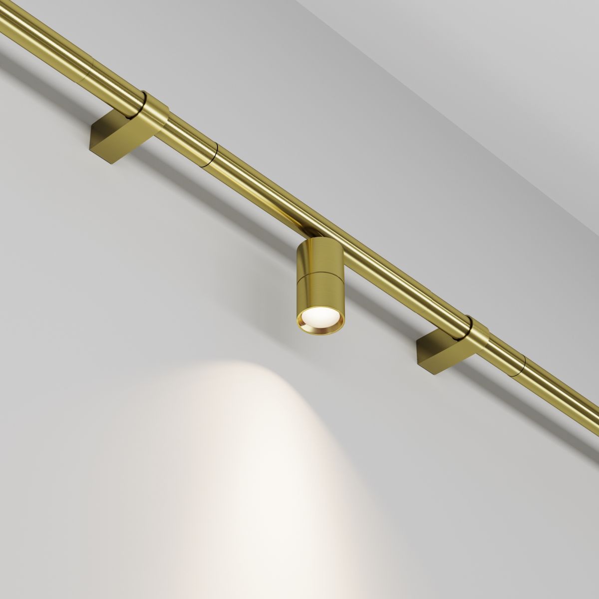 трековый светильник maytoni focus led c103cl-5w3-6k-bs