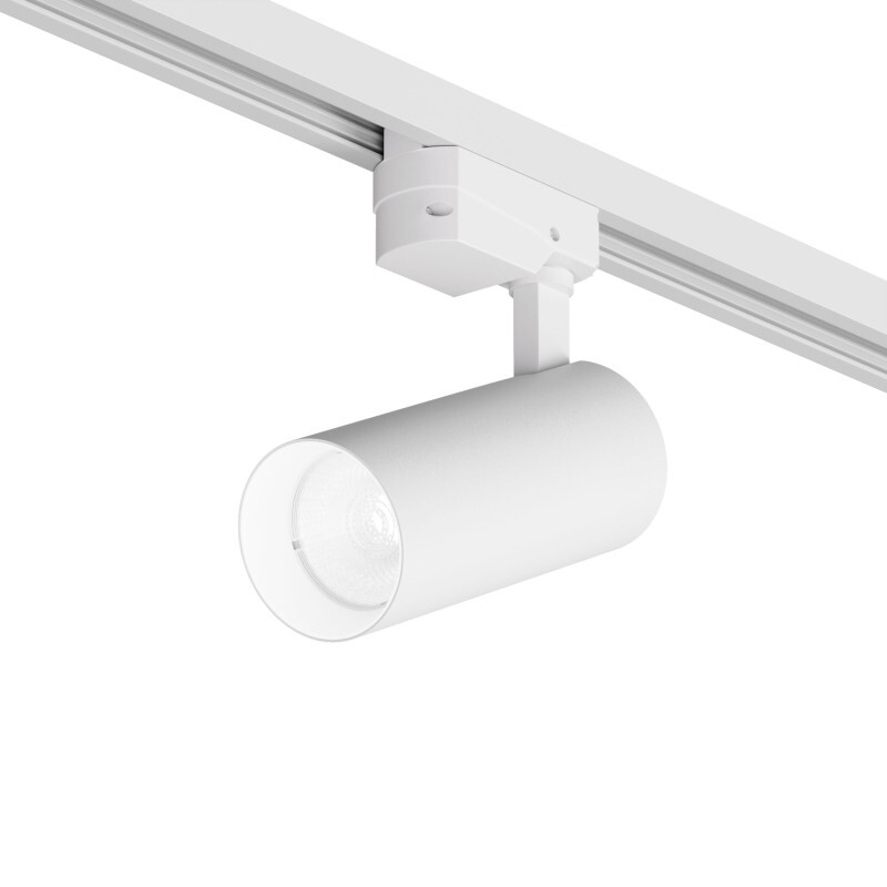 трековый однофазный светильник denkirs solid koper dk6452-wh