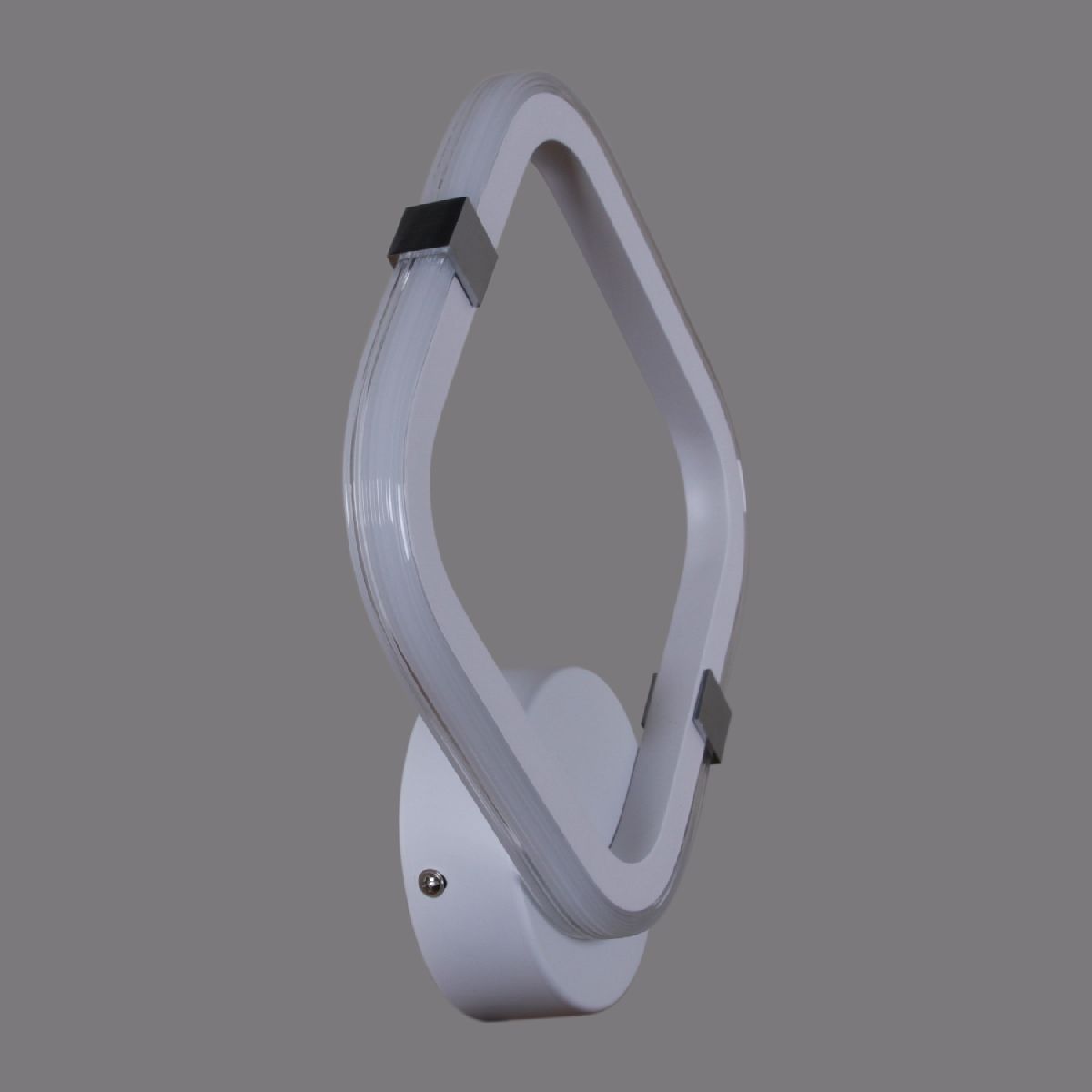 настенный светильник reluce 06321-3.2-01 wh+cr