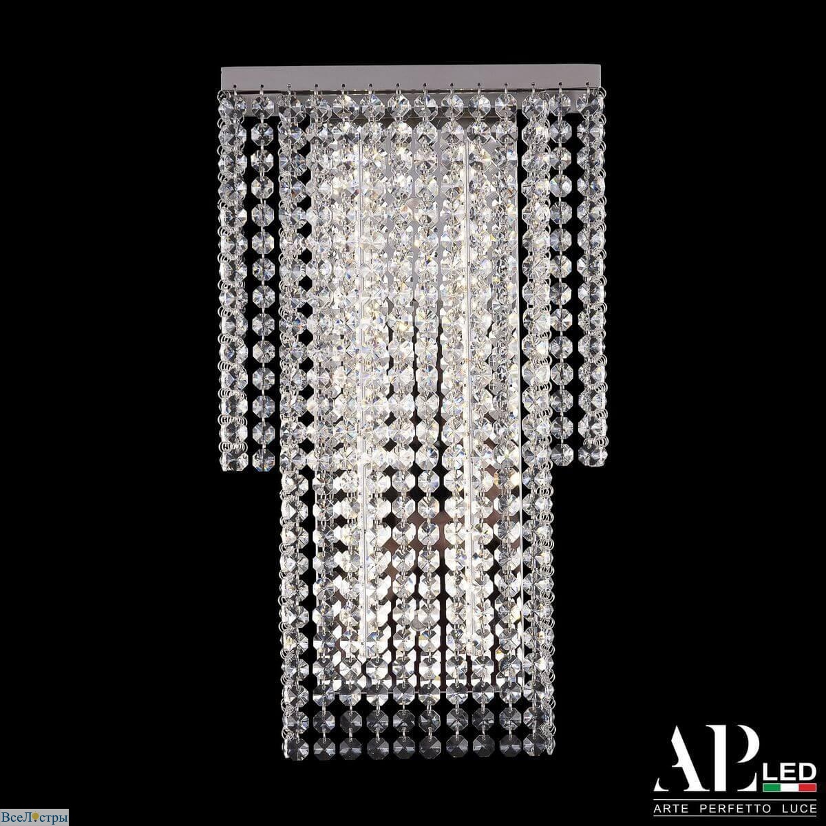 настенный светодиодный светильник arte perfetto luce rimini s500.b3.25.a.3000