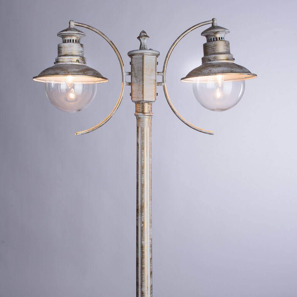 садово-парковый светильник arte lamp amsterdam a1523pa-2wg