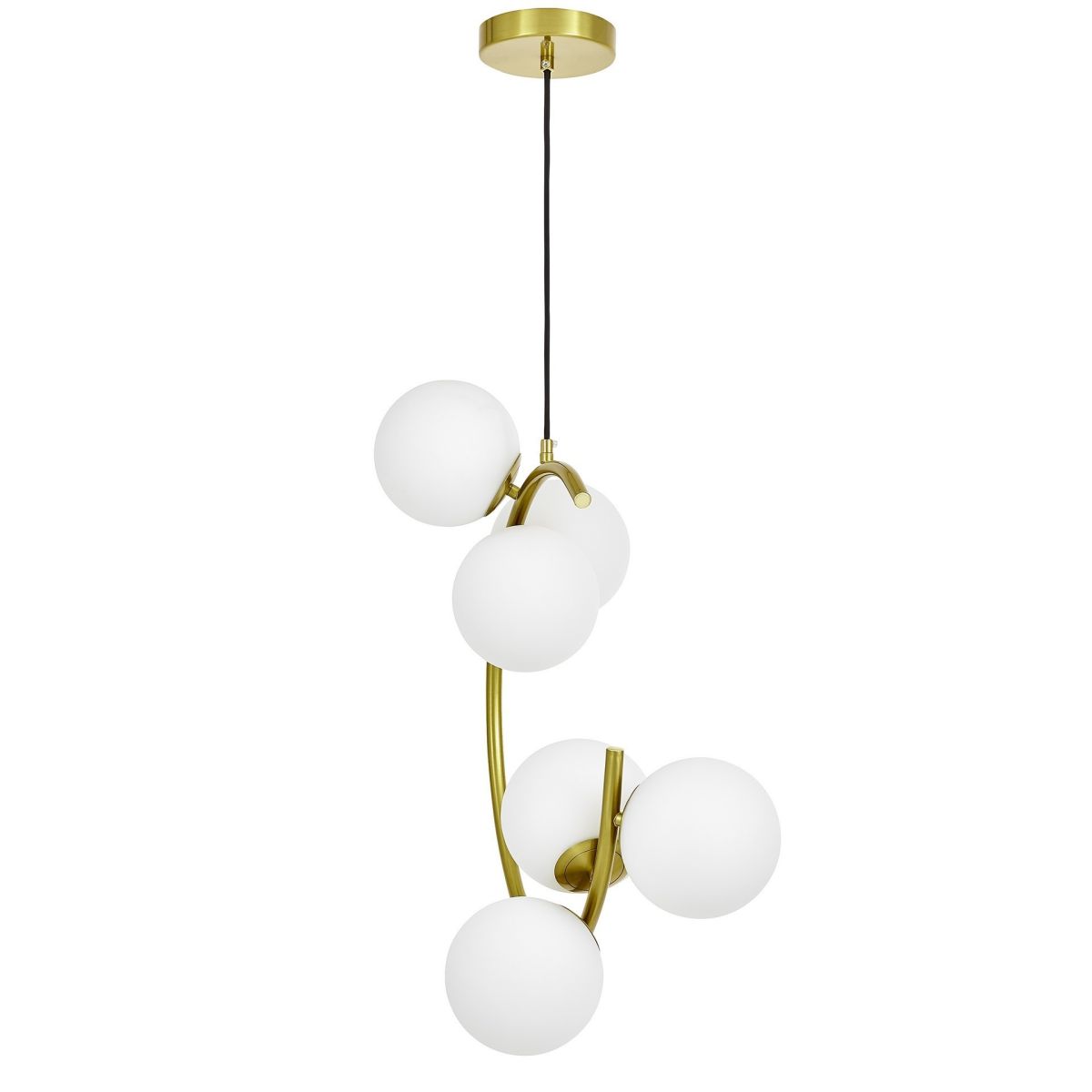 подвесная люстра lumina deco bonio ldp 7031-6 md