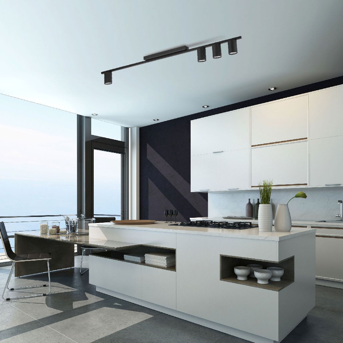 потолочный светильник tk lighting 4566 logan black a065379