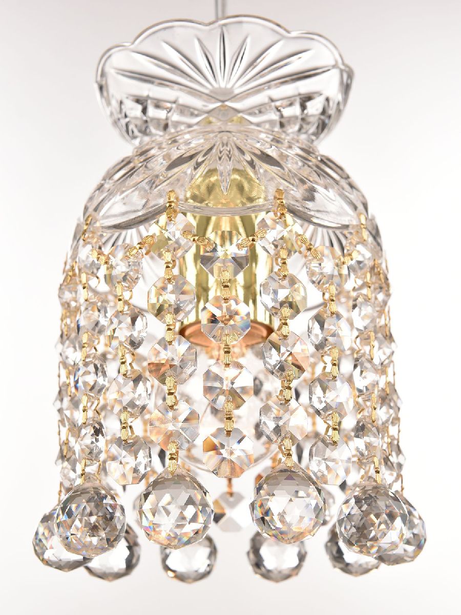 подвесной светильник bohemia ivele crystal 14781p/11 g balls